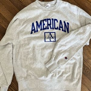 AMERICAN UNIVERSITY CHAMPION SWEATSHIRT